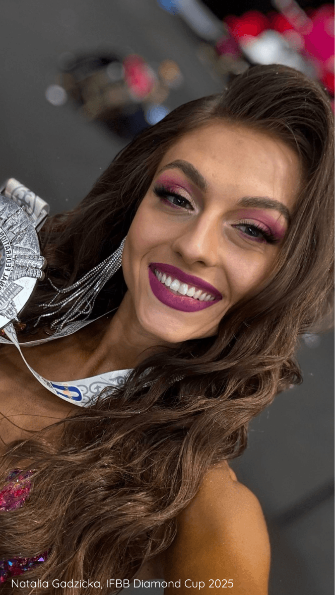 Makijaż kursantki Makeup Fitness