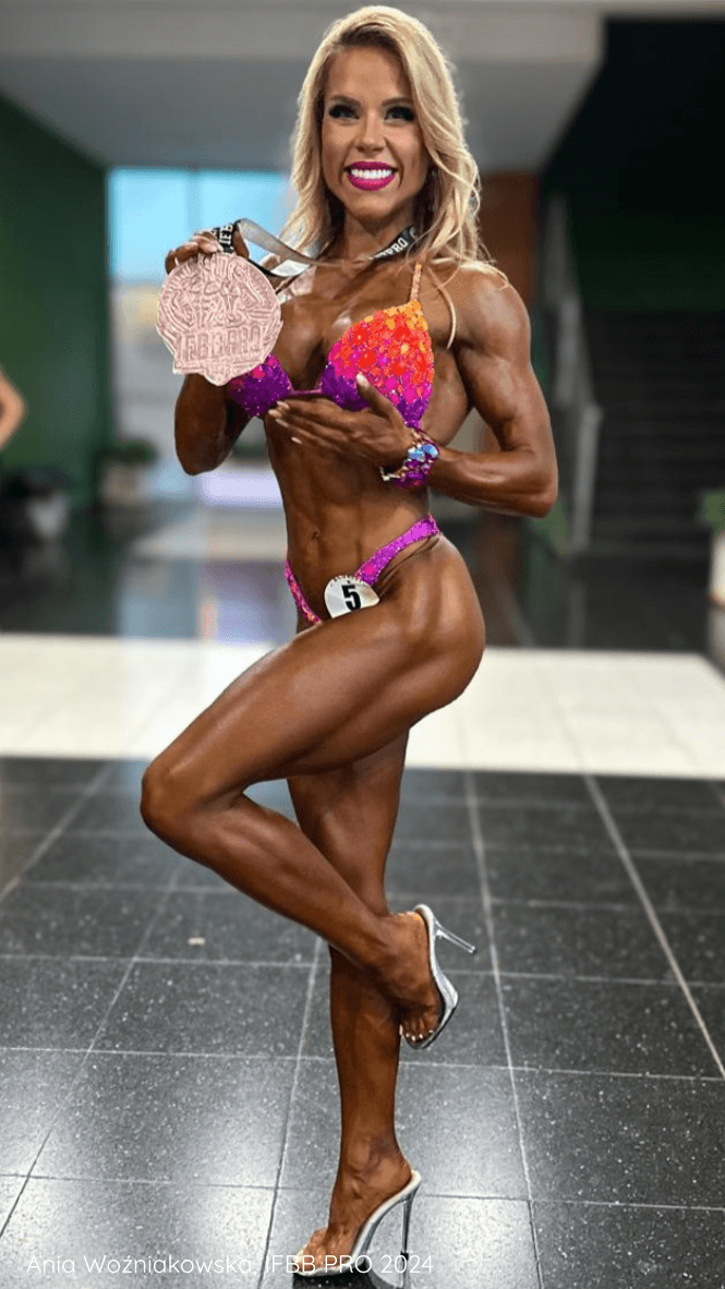 Makijaż kursantki Makeup Fitness