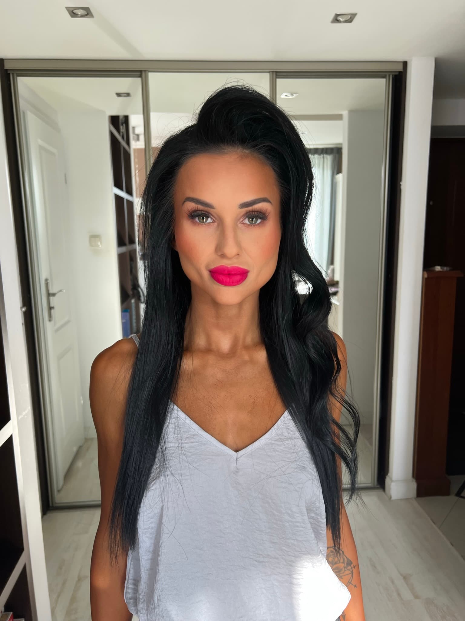 Makijaż kursantki Makeup Fitness