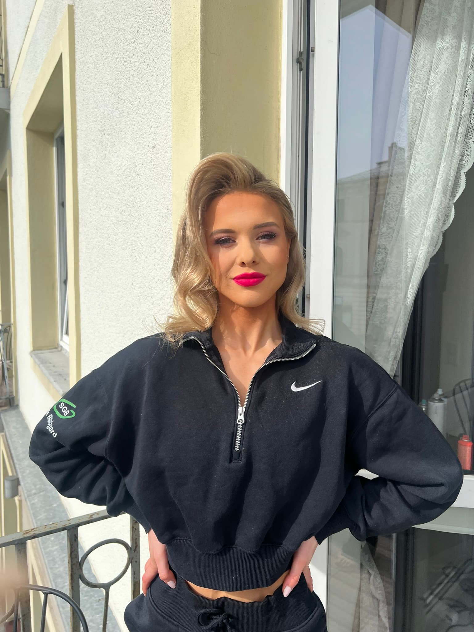 Makijaż kursantki Makeup Fitness