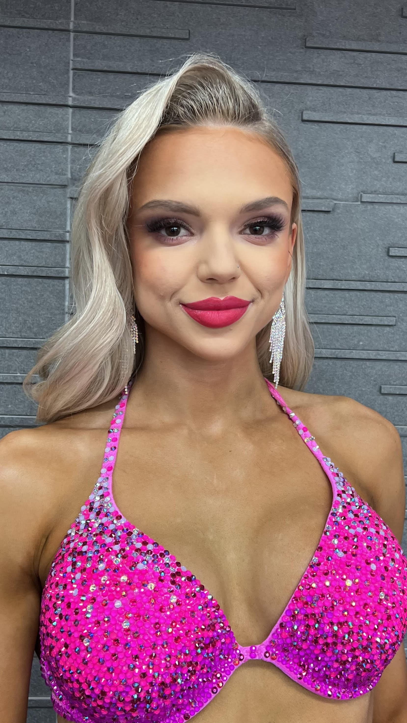Makijaż kursantki Makeup Fitness